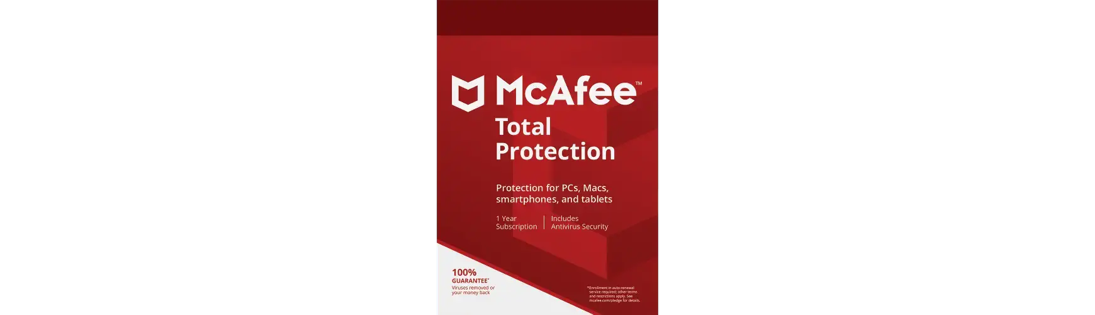 McAfee Total Protection – 1-Year / 3-Devices – Europe/UK