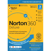 Norton 360 Deluxe – 1-Year / 3-Device – UK/Europe